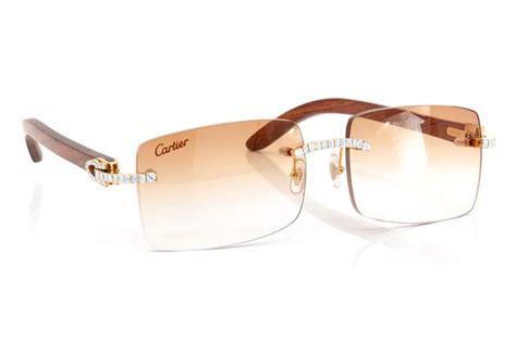 cartier glasses las vegas|cartier rimless glasses with diamonds.